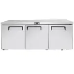Atosa MGF8404GR 72-Inch Three-Door Undercounter Refrigerator