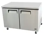 Atosa MGF8406GR 48-Inch Two-Door Undercounter Freezer