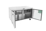 Atosa MGF8407, 60-Inch Two-Door Undercounter Freezer