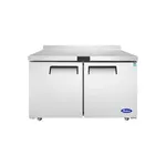 Atosa MGF8410GR, 60-Inch Worktop Refrigerator with Backsplash