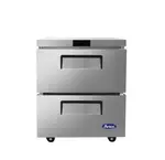 Atosa MGF8420GR, 27-Inch Undercounter Freezer with Drawers