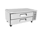 Atosa MGF8454GR 76-Inch 2 Drawer Refrigerated Extended Top Chef Base