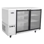 Atosa SBB48GGRAUS1 48-Inch Glass Door Back Bar Cooler