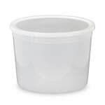 Berry Plastic T60764, 64Oz\4Lb Translucent Plastic Containers, 200/Cs. Lids Sold Separately.