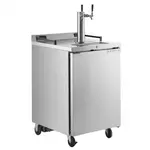 Beverage Air DZ24-1-S, 24-Inch Dual Zone Bar Mobile in Stainless Steel