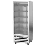 Beverage Air RI18HC-G, 27.25-Inch 16.85 cu. ft. Bottom Mounted 1 Section Glass Door Reach-In Refrigerator
