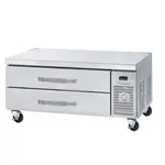 Blue Air BACB53M-HC, 53-inch 2 Drawers Marine Edge Refrigerated Chef Base, 9.8 Cu. Ft.