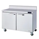 Blue Air BLUF48-WT-HC, 48-inch 2 Swing Doors Worktop Freezer, 13 Cu. Ft.