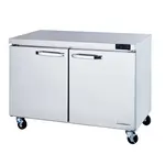 Blue Air BLUR48-HC, 48-inch 2 Swing Doors Undercounter Refrigerator, 13 Cu. Ft.