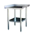 Blue Air ES3024, 30x24-inch Heavy Duty Stainless Steel Equipment Stand with Galvanized Undershelf and Legs (Discontinued)