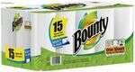 Bounty 2-Ply Regular Paper Towels, 15/CS