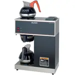 Bunn VPR, 12-Cup Pourover Coffee Brewer with 1 Upper and 1 Lower Warmers, NSF, UL