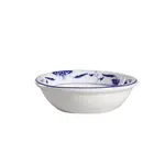 C.A.C. 103-44, 3 Oz 3.75-Inch Blue Lotus Porcelain Sauce Dish, 15 DZ/CS