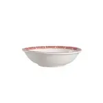 C.A.C. 105-43, 3-Inch Red Gate Porcelain Sauce Dish, 20 DZ/CS