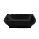 C.A.C. 666-32-BLK, 3.25-Inch Non-Glare Glaze Black Sauce Dish, 4 DZ/CS