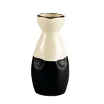 C.A.C. 666-WP-W, 6 Oz White Japanese Style Sake Bottle, 3 DZ/CS