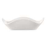 C.A.C. AFD-6, 6.5-Inch White Porcelain Alice Floral Dish, 3 DZ/CS
