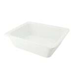 C.A.C. BF-102D, 12.75x10.38x4-Inch Rectangle Porcelain Pan, 4 PC/CS