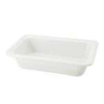 C.A.C. BF-104, 10.38x6.38x2.5-Inch Rectangle Porcelain Pan, 12 PC/CS