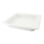 C.A.C. BF-203, 12.75x14x2.5-Inch Rectangle Porcelain Pan, 4 PC/CS
