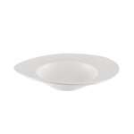 C.A.C. BHM-120, 13 Oz 12-Inch Porcelain Bone White Round Bahamas Pasta Bowl, DZ