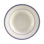C.A.C. BLU-105, 16 Oz 10.5-Inch White Stoneware Pasta Bowl, DZ