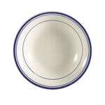 C.A.C. BLU-11, 5 Oz 4.75-Inch White Stoneware Fruit Dish, 3 DZ/CS