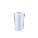 C.A.C. BVPT-08BL, 8 Oz Poly Pebble Textured Blue Tumbler, DZ