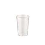 C.A.C. BVPT-08CL, 8 Oz Poly Pebble Textured Clear Tumbler, DZ