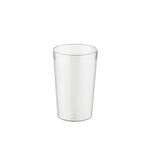 C.A.C. BVPT-10CL, 10 Oz Poly Pebble Textured Clear Tumbler, DZ