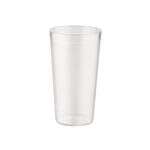 BVPT-16CL, 16 Oz Poly Pebble Textured Clear Tumbler, DZ