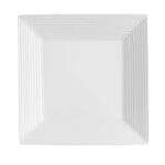 C.A.C. CВЅ-SQ6, 6-Inch Porcelain Square Plate, 3 DZ/CS