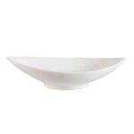 C.A.C. CND-10, 10.5-Inch White Porcelain Canoe Dish, DZ