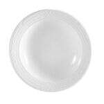 C.A.C. CRO-3, 12 Oz Porcelain Embossed Corona Soup Plate, 2 DZ/CS
