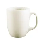 C.A.C. CTM-15-W, 15 Oz Ivory Rolled Edge Porcelain Mug, 2 DZ/CS