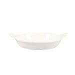 C.A.C. EGD-12, 16 Oz Bone White Stoneware Shirred Egg Dish, DZ