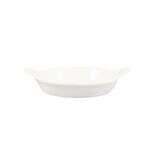 C.A.C. EGD-8, 7.25-Inch Bone White Stoneware Round Egg Dish, 3 DZ/CS