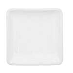 C.A.C. F-CB5, 6 Oz 5-Inch Porcelain Coupe Square Bowl, 3 DZ/CS
