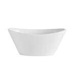 C.A.C. F-OV6, 6.5 Oz 5.75-Inch Porcelain Sushia Oval Fruit Bowl, 3 DZ/CS