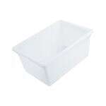 C.A.C. FS4F-12W, 26x18x12-inch Polyethylene Full-Size White Food Storage Box