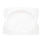 C.A.C. FSB-16, 16.5-Inch Super White Porcelain Platter, 4 PC/CS