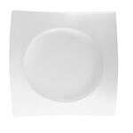 C.A.C. FSB-20, 10-Inch Super White Porcelain Plate, 8 PC/CS