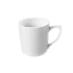 C.A.C. FT-8-P, 8.75 Oz 3.25-Inch Super White Rolled Edge Frontier Mug, 3 DZ/CS