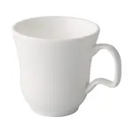 C.A.C. GDC-1-G, 8 Oz 3.37-Inch Porcelain Grace Cup with Handle, 3 DZ/CS