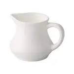 C.A.C. GDC-PC4, 4 Oz 2.75-Inch White Porcelain Creamer with Handle, 3 DZ/CS
