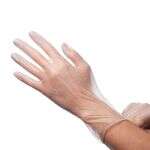 GLVL-L, Clear Disposable Vinyl Gloves, Large, 100/PK