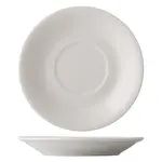 C.A.C. GW-2, 5.75-Inch Porcelain Bone White Saucer for GW-1 and GW-1-S, 3 DZ/CS