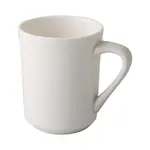 C.A.C. GW-TM8, 8 Oz 2.87-Inch Porcelain Bone White Tierra Mug, 3 DZ/CS