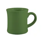 C.A.C. HAR-75-G, 7.5 Oz 3.25-Inch Green Stoneware Hartford Mug, 3 DZ/CS