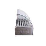 C.A.C. HDRS-07, 7-Roller Hot Dog Roller Grill Set with Sneeze Guard, 900W